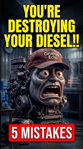 Diesel Engine — 5 Things Slowly DESTROYING It Right Now 💀