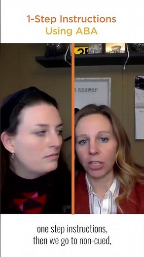 How to Teach 1 Step Instructions Using ABA