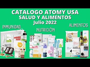 USA | Catálogo Atomy | Salud y Alimentos | Julio 2022