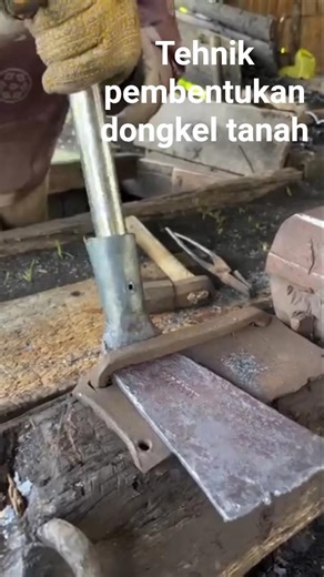 tehnik pembentukan dongkel tanah