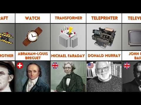 Famous Scientists and Their Inventions Inventors and their Inventions 💡