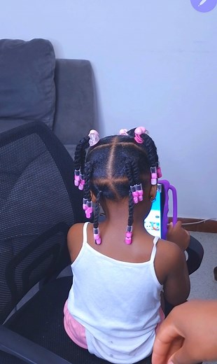 36K views · 556 reactions | Quick and fast hairstyle idea for kids  #hairtutorial #kidhairstyles | Pat'corner | Facebook