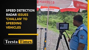 221K views · 2.6K reactions | Speed detection radar issues challan to speeding vehicles in Siliguri | Teesta Times | Facebook