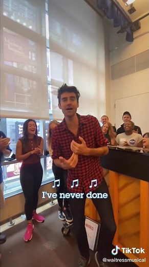 Sing Along to Bad Idea from Waitress with Drew Gehling | #WaitressKaraoke