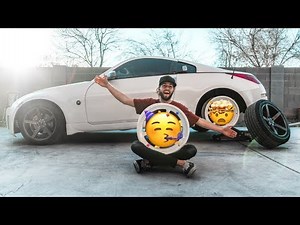 NEW 350z WHEELS! Perfect Fitment No Spacers