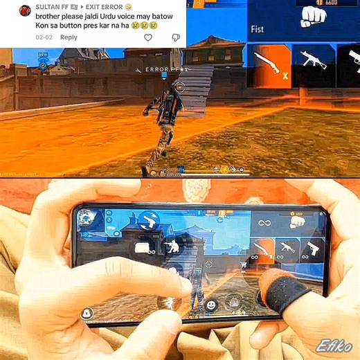 Top 4-Finger HUD for Free Fire Gameplay