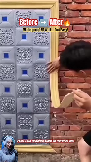 3D Wall Panel Installation That Shocked Everyone! Waterproof & Super Easy!