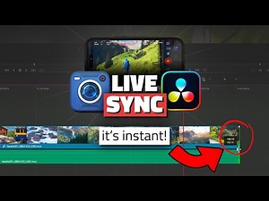 Live Sync - Edit While You Are Recording!!! Blackmagic Camera App v2.0 DaVinci Resolve Tutorial