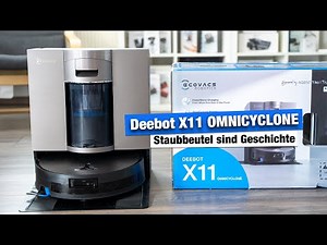 Ecovacs Deebot X11 Omnicyclone - Introducing the robot vacuum with mop function