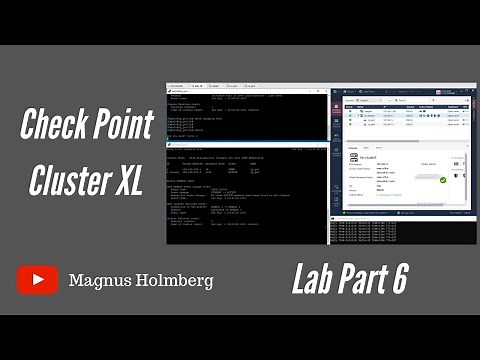Check Point Firewall R80.40 - Training Lab 6 | Cluster XL failover and priority