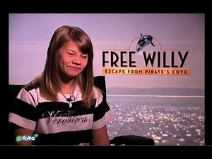 Gofobo - Bindi Irwin Interview - Free Willy: Escape From Pirate's Cove