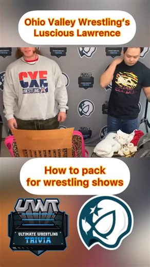 OVW’s Luscious Lawrence and Midwest rising star Perfection get some packing tips from the one and only Val Venis. | Ultimate Wrestling Trivia | Facebook
