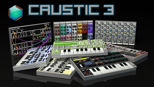 Caustic 3: Descarga gratuita (Daw, Drum machine, Sintetizador de batería, Sintetizador, Sintetizador FM, Vocoder) • Audio Plugins gratis