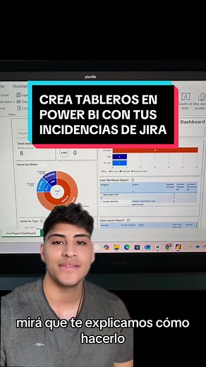 Conecta tus datos de JIRA con Power BI📊💼 , saca lo mejor de dos de las herramientas más usadas del mercado 📈 y crea tableros impresionantes como este 🟢🟩 #powerbi #indicadores #businessintelligence #dataanalyst #dashboard #dataanalytics #productmanager #PM #jira