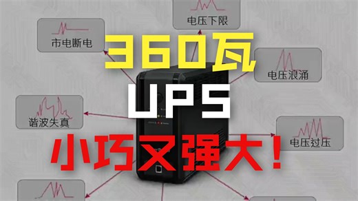 NAS停电不丢数据！CyberPower UPS让你极空间7×24小时不断电