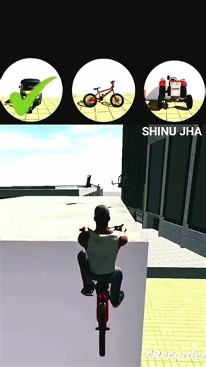 Tari gindgi cate moj me mari tona catri se #indian bike driving 3d me car pe Stunt challenge