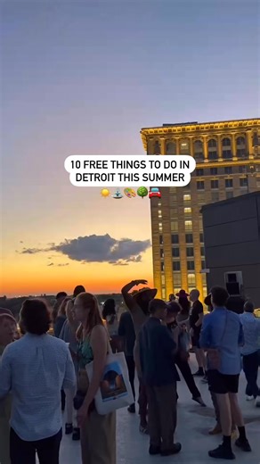 Check out these 10 fun and free ways to explore Detroit this summer! 🌞🌆 We teamed up with @d_troisfoodie via IG to gather everything you need to know to experience Detroit’s energy and vibe this year if you’re exploring on a budget. From cars to art to architecture and more, check out each one down below and let us know in the comments what your favorite free activities in Detroit are! ⬇️ 🖼️ Experience Detroit’s creativity up close by exploring the 100 murals and works of art at Eastern Marke