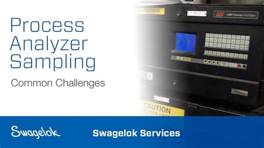 Process Analyzer Sampling (Common Challenges) | Swagelok Services | Swagelok [2020]
