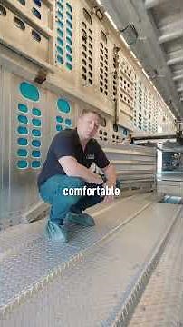 What the Inside of a Livestock Trailer Looks Like
