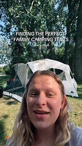 1.2K views · 69 reactions | Ozark Trail has the best family camping tents! Comment “link” and I’ll send you the tent details + camping must haves! #tentcamping #campingwithkids #camping #outdoors #walmartfinds #ozarktrailtent | Shannon Nowicki | Facebook