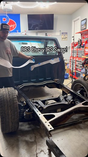 I got the 5th gen Camaro IRS in the OBS Chevy truck! #obschevy #protouringtrucks #lsswaptheworld #racetruck #c10 #c10trucks #chevytrucks #obschevytrucks #camaro #classictrucks #racecar #trucks | Josh Huff