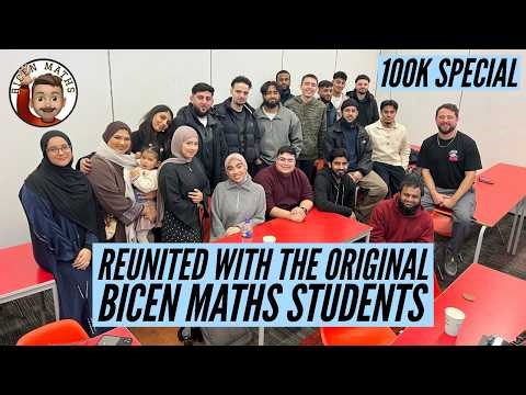 Reunited with the original Bicen Maths students • 100k special ✨