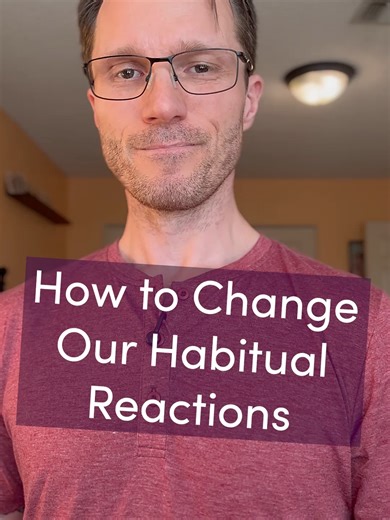 We all have reactions we wish we could change—but habitual reactions happen lightning fast, while thinking about how we want to react takes time. The solution? Create an emotional trigger that instantly reminds you of the change you want to make. Check out this week's video to learn how. #reaction #personalgrowth #reacting #reactions