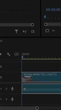 QUICK TIP - Premiere Pro Basics #premierepro