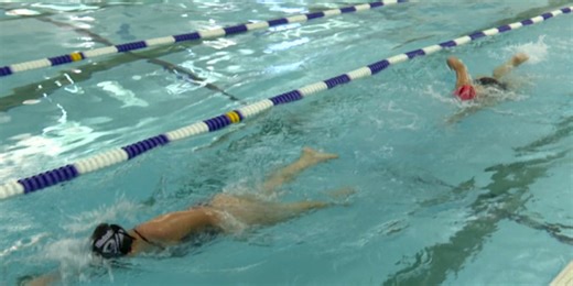 Watertown girls' swim team in familiar undefeated territory