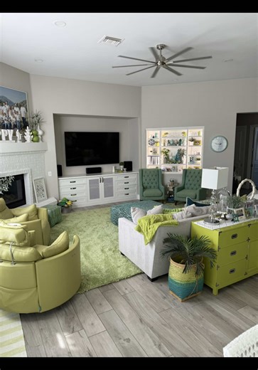 Efficient Family Room Update Using Carpet Tape