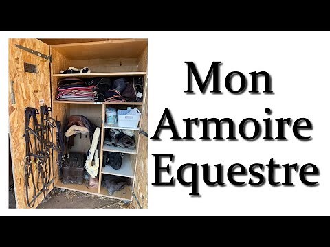 Aménagement et organisation de mon armoire équestre [Partie 2]