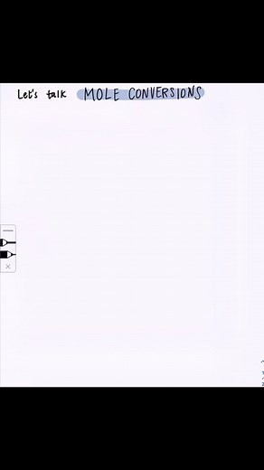 Check out my pinned video to learn a quick way to set up a mole conversion! #chemwithcorinne #chemistryteacher #chemtok #learnchemistry #moleday