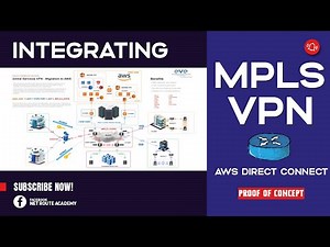 Integrating MPLS VPN + AWS Direct Connect (BGP) - Net Route Academy