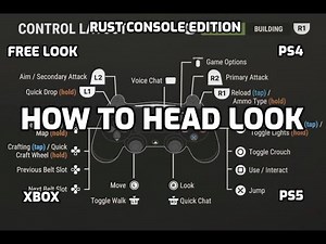 Rust Console Head Look Free Look Ps4 Xbox Ps5 Rust Console Edition Tips And Tricks 2021 Rust Console