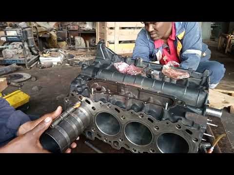 Toyota 2kd engine rebuild part 1