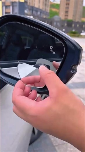 ✅ How to reduce blind spots while driving.Blind Spot Adjustable Frameless Rearview Mirror Set # 3003
