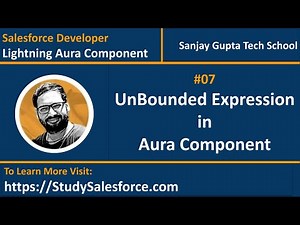07 Message Passing | Unbounded Expression in Aura Component | Lightning Aura Component Development