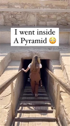 Have you ever wondered what it’s like inside a pyramid? Well, wonder no more! Step into the ancient world and explore the hidden chambers of the Great Pyramid of Giza with EgypTours. Our expert guides will take you on a journey through time, sharing fascinating stories and insights about the pharaohs who built these magnificent monuments. Don’t miss out on this once-in-a-lifetime experience – book your tour today! #EgypTours #InsidePyramid #Giza #Egypt #TravelEgypt #AncientWonders ——————————- 📸