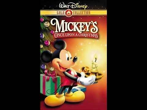 Opening and Closing to Mickey's Once Upon a Christmas VHS (2000)