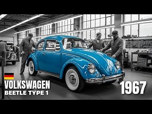 How Volkswagen Built the Iconic Beetle Type 1 (1967 Model)