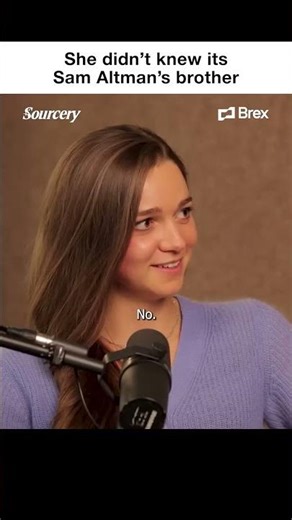 He is Sam Altman's brother ‪@SourceryVC‬ #podcast #clips