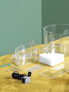 3in1 Fish Tank Filter Box Acrylic External Hanging Silent Water Purifier for Round Fish Tank Pets Supplies | Lazada