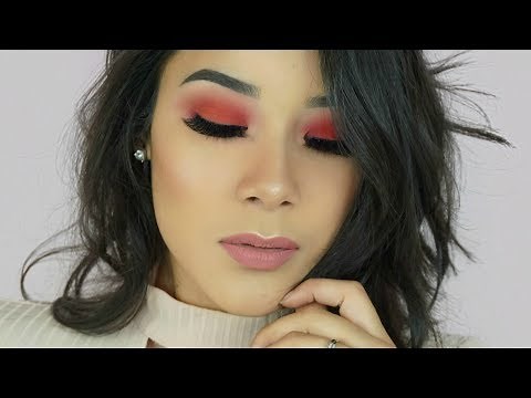 Scarlet Red Eyeshadow