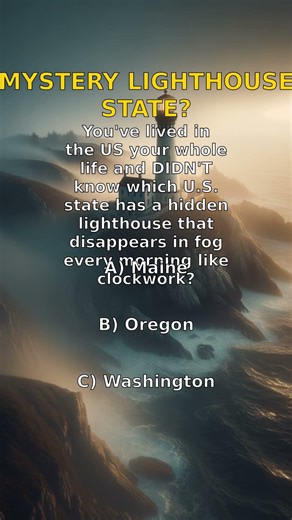 Only 1% know this: MYSTERY LIGHTHOUSE STATE? 🏆