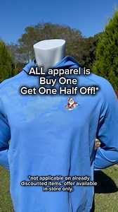 Stay warm and stylish this season!🔥 All apparel is Buy One Get One Half Off in our golf shops! *Merchandise is available in-store for a limited time only. Styles subject to availability. Offer not valid on sale items. | Walt Disney World Golf