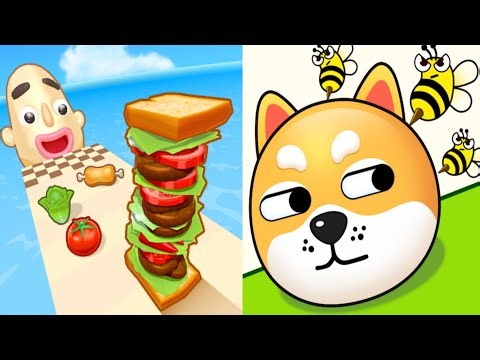 Sandwich Runner & Save The Dog | Android,ios Gameplay #24