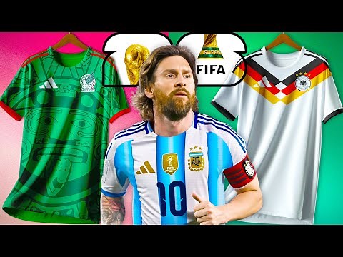NEW 2026 WORLD CUP SHIRTS | Argentina, Mexico, Germany, and more