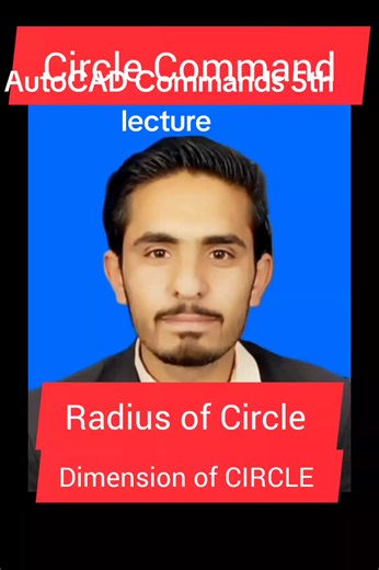 Circle Command in AutoCAD #architect #modeling #architecture #foryou