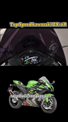 Kawasaki ZX10R Top Speed Test 🔥 | 300+ km/h Monster Ride 2025!