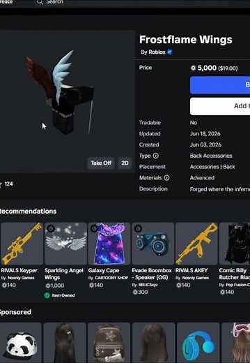 ROBLOX JUST RELEASED NEW ITEMS (HORNS & CROWN)